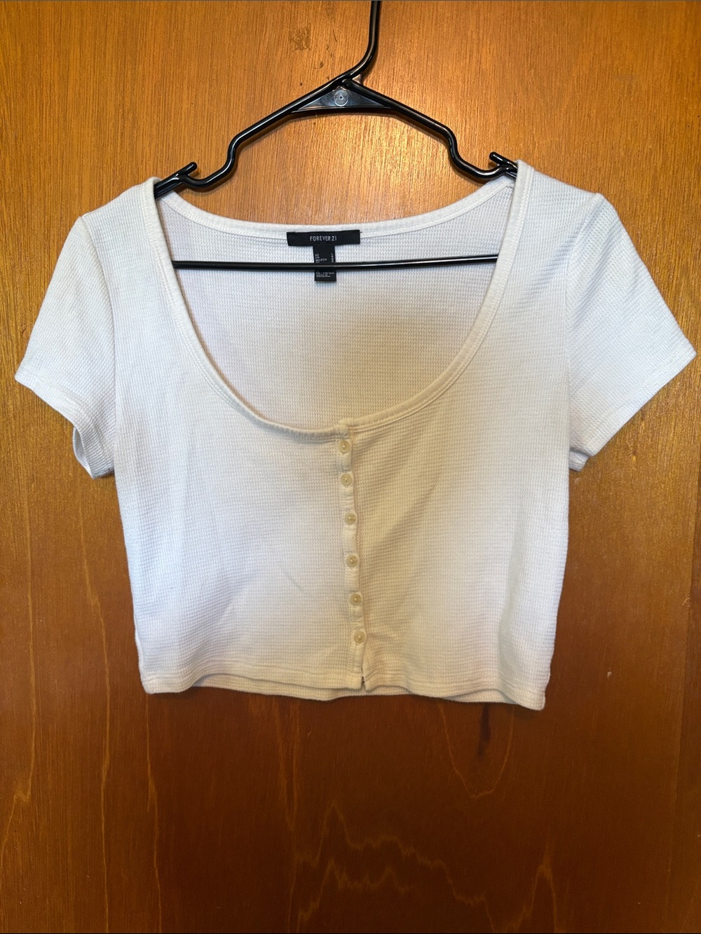 White Cropped Sweater